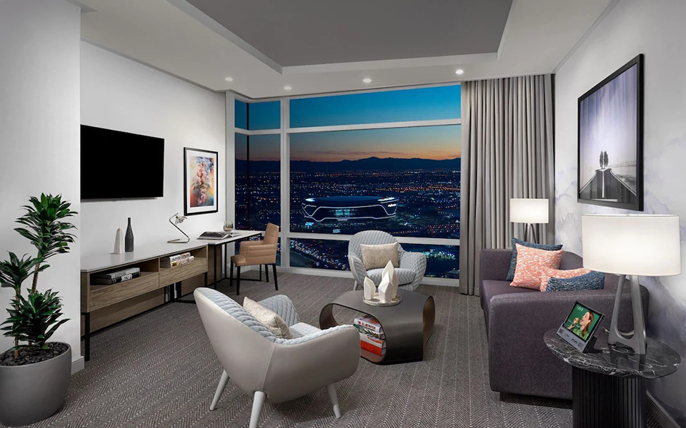 ARIA Resort & Casino Living Room Furniture
