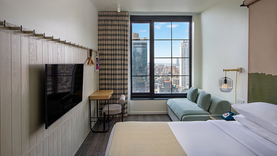 纽约市雀儿喜 Moxy 酒店